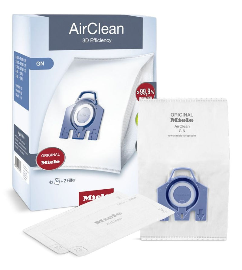 Miele AirClean 3D GN Dust Bags, 4-pk Z9738