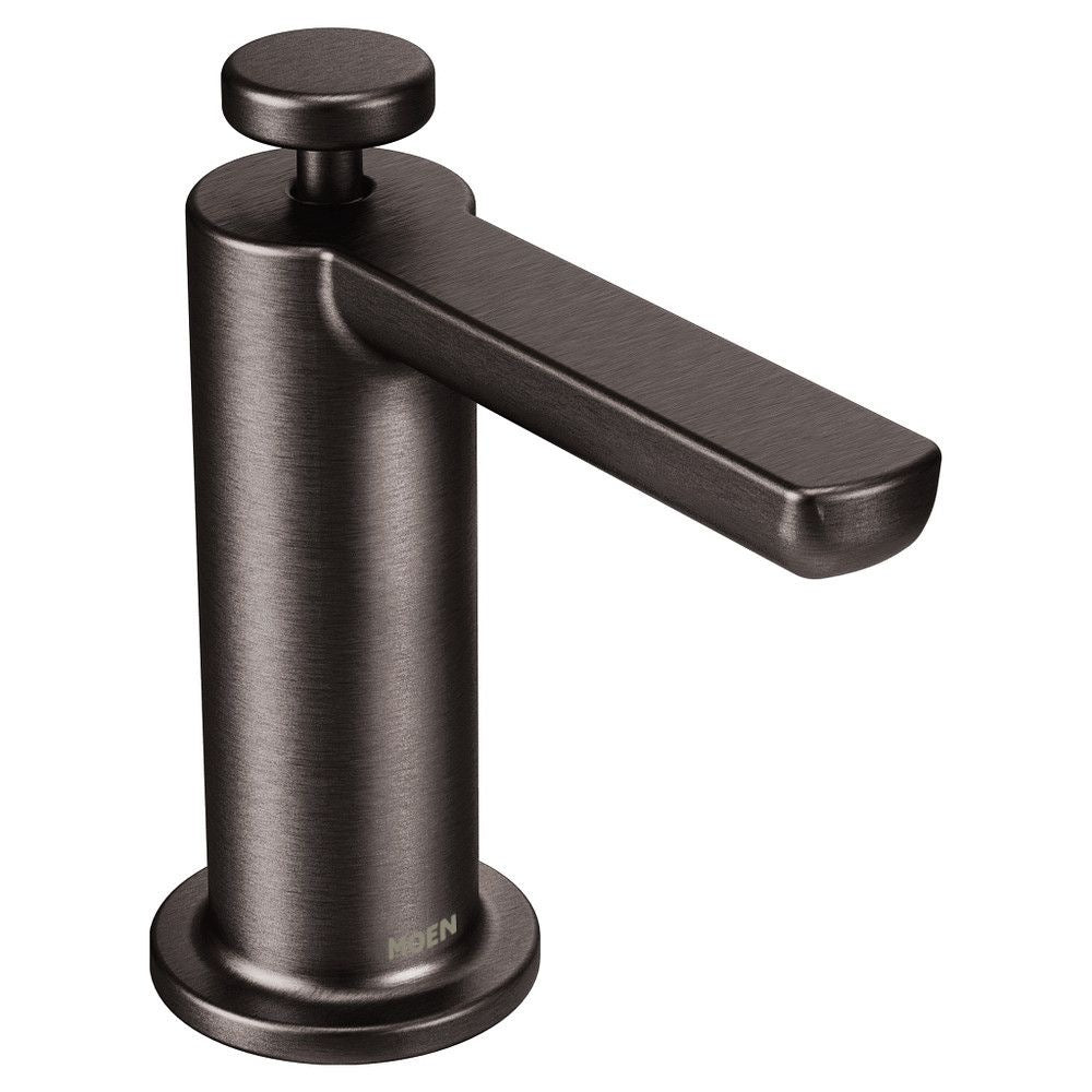 Align Single Handle High Arc Modern Pull Down Kitchen Faucet with Power Clean, Black Stainless Steel