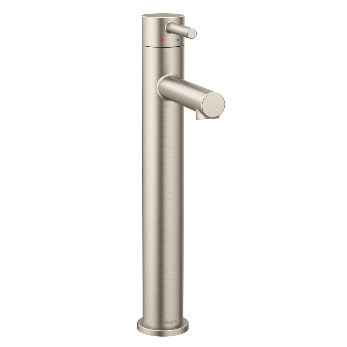 Align Single Handle High Arc Single Hole Bathroom Sink Faucet, WaterSense Certified, Brushed Nickel