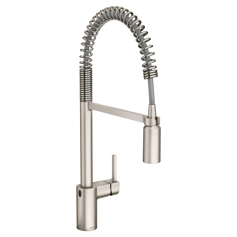 Align Single Handle Touchless Pull Down Sprayer Kitchen Faucet with, Stainless Steel