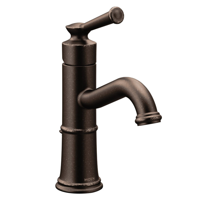 Belfield Single Handle High Arc Single Hole Bathroom Sink Faucet, WaterSense Certified, Oil Rubbed Bronze D1756
