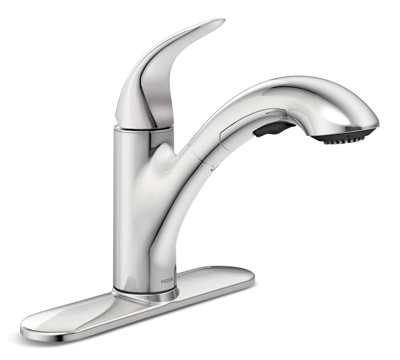 Medina Single-Handle Pull-Out Kitchen Faucet, Chrome G8382