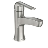 Tilson Single-Handle Brushed Nickel Bathroom Lavatory/Bathroom Sink Faucet with Spot-resistant