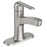 Tilson Single-Handle Brushed Nickel Bathroom Lavatory/Bathroom Sink Faucet with Spot-resistant