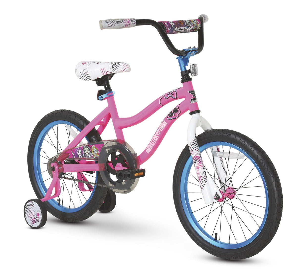 Kids' Bike, 18-in Wheel, Pink