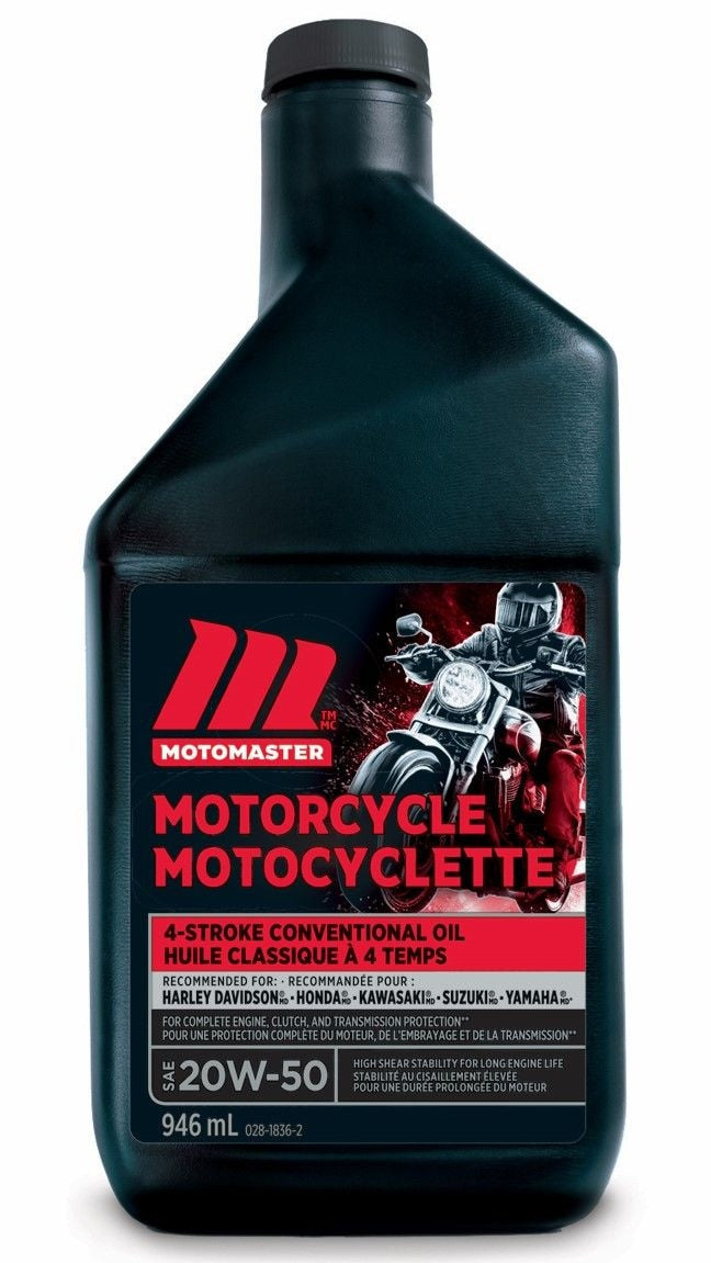 4-Stroke Motorcycle Oil SAE, 946-mL D1260