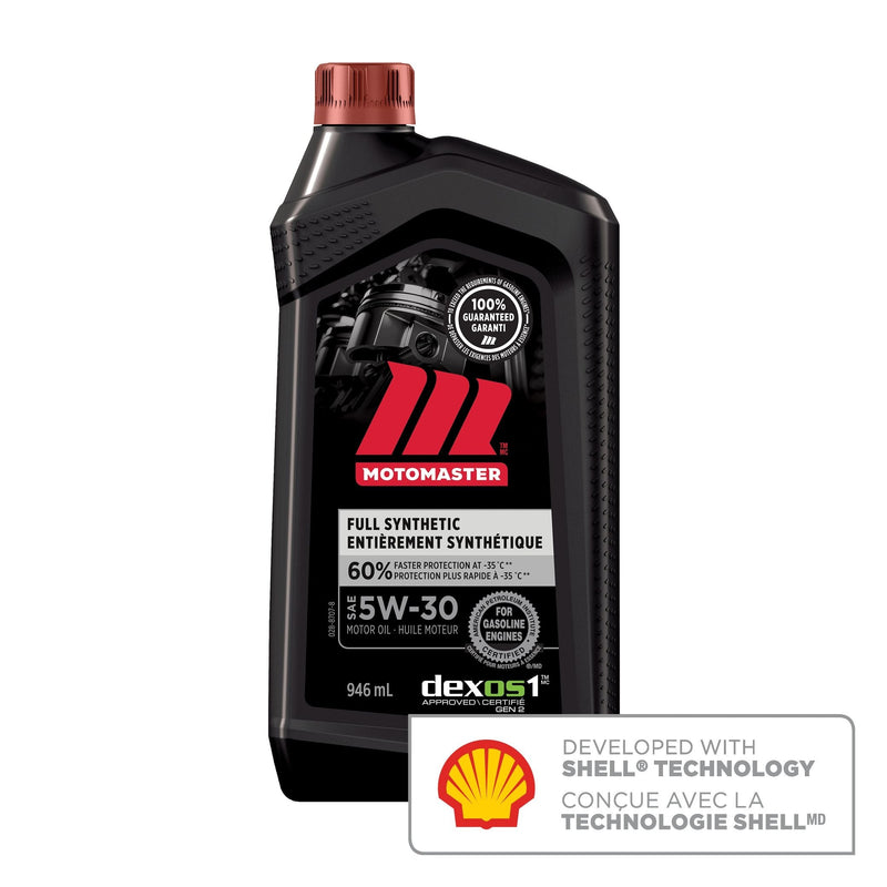 5W30 Synthetic Engine/Motor Oil, 946-mL L9106