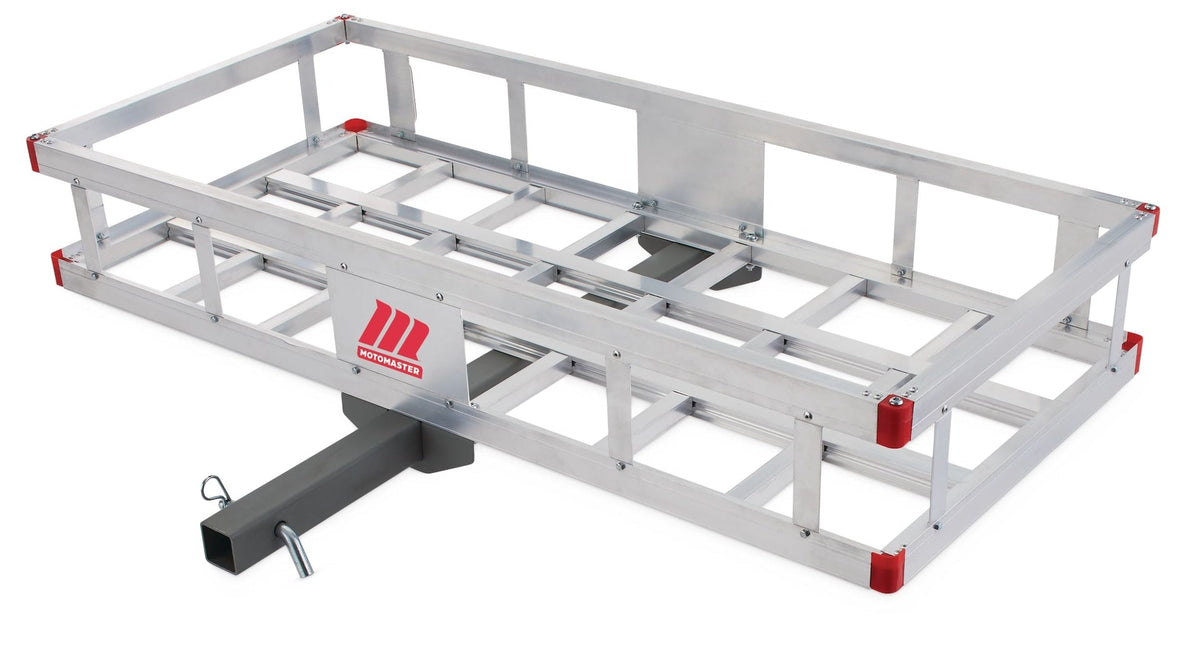 Aluminum Hitch Basket Cargo Carrier, 500-lb Capacity