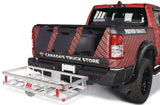 Aluminum Hitch Basket Cargo Carrier, 500-lb Capacity