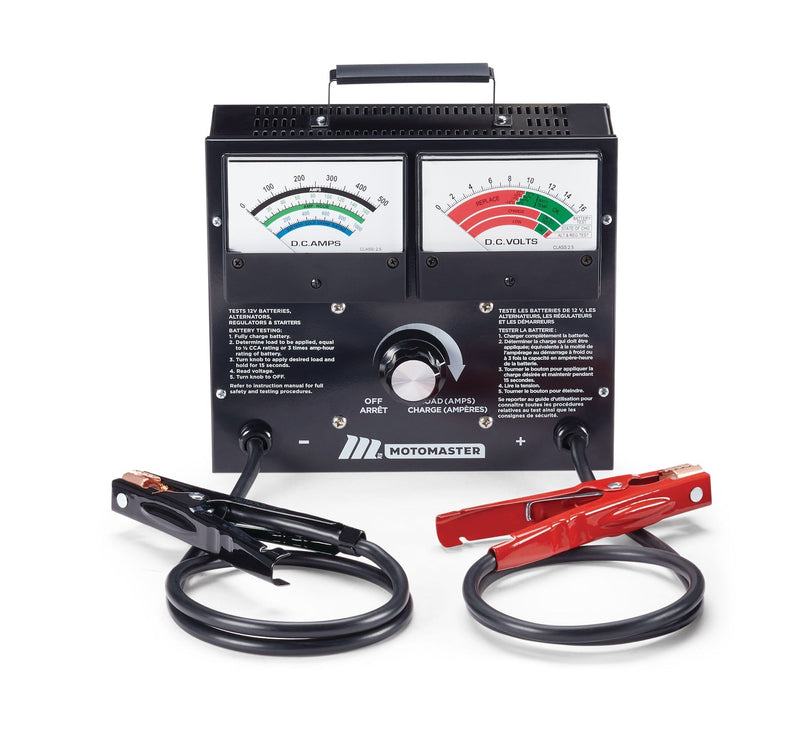 Battery Tester, 500-Amp Load, 12V D7866