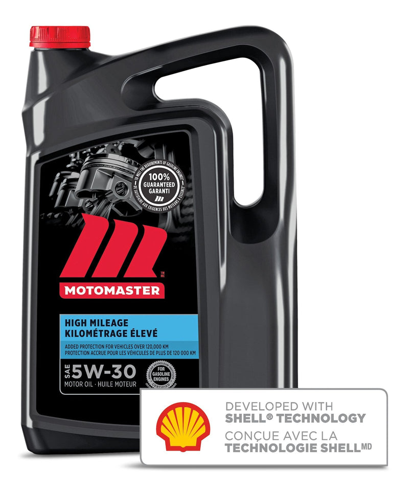 High Mileage 5W30 Conventional Engine/Motor Oil, 5-L B2602