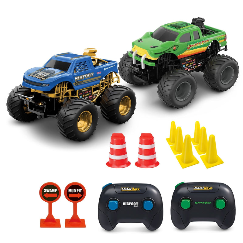 MotorDayz RC Monster Truck Twinpack - 1:24 Scale W7033