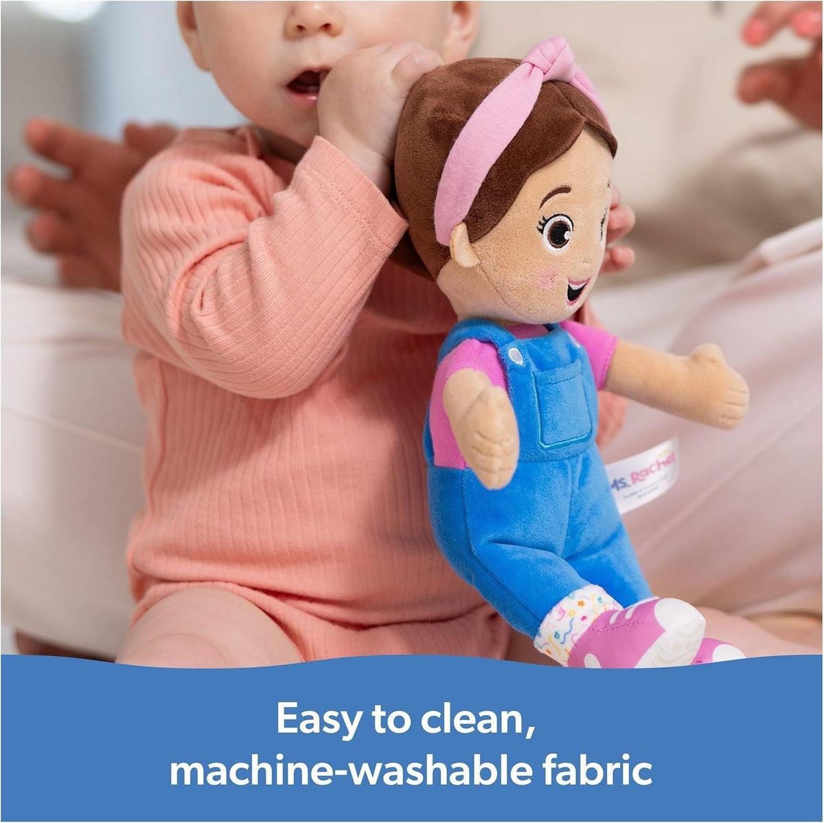 Cuddle & Comfort Doll 11-in Premium Plush, Ages 6 Months to 3+