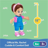 Cuddle & Comfort Doll 11-in Premium Plush, Ages 6 Months to 3+