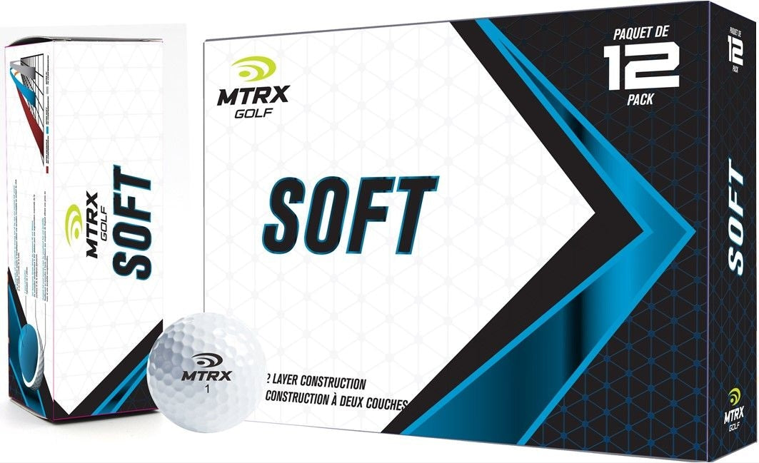 Soft Golf Balls, White, 12-pk