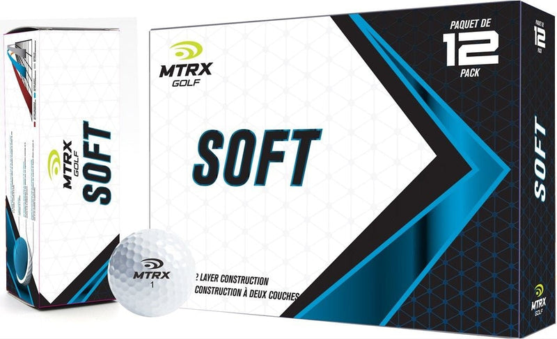 Soft Golf Balls, White, 12-pk X9978