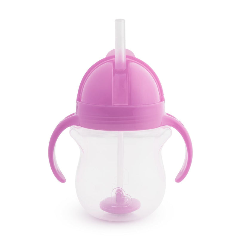 Any Angle Click Lock Weighted Straw Trainer Cup, 7-oz D900