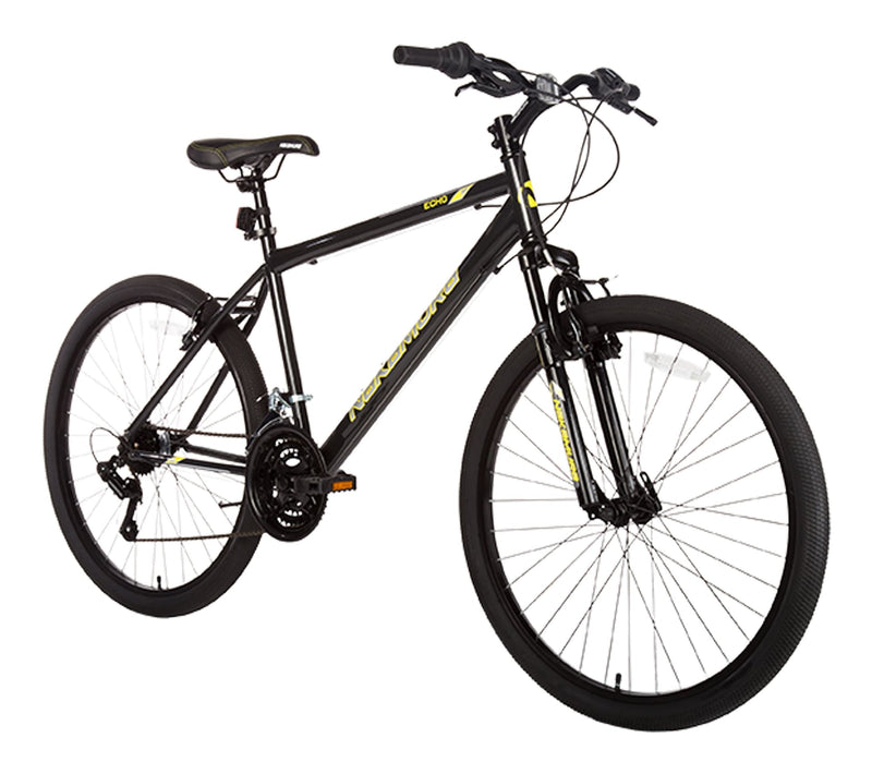 Ecko 2 Large Hardtail Mountain Bike, Black, 26-in W3181