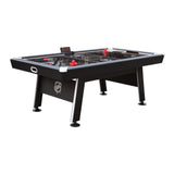 Attacker Hover Air Hockey Game Table with Electronic Scoreboard, Pucks & Pushers, 84-in