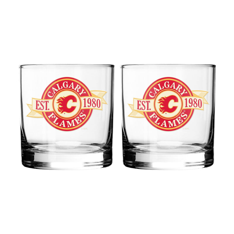 Hockey Rocks Glass, 2-pk R7542