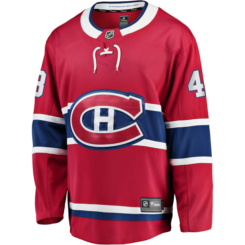Breakaway Player Jersey, Lane Hutson, Adult, Assorted Sizes C4334