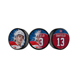 Cole Caufield Dual-Image Lenticular Hockey Puck, 6-oz