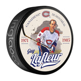 Guy Lafleur Hockey Puck, 6-oz