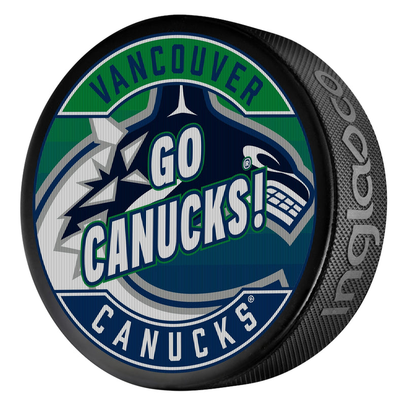 Dual-Image Lenticular Hockey Puck, 6-oz E5226