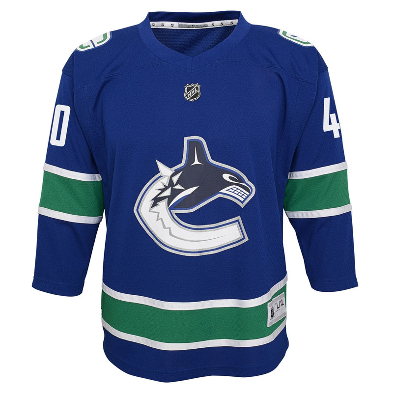 Replica Player Jersey, Elias Pettersson, Youth, Assorted Sizes D976