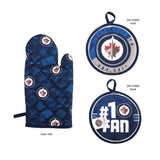 Kitchen Oven Mitt Pot Holder Set, 2-pc