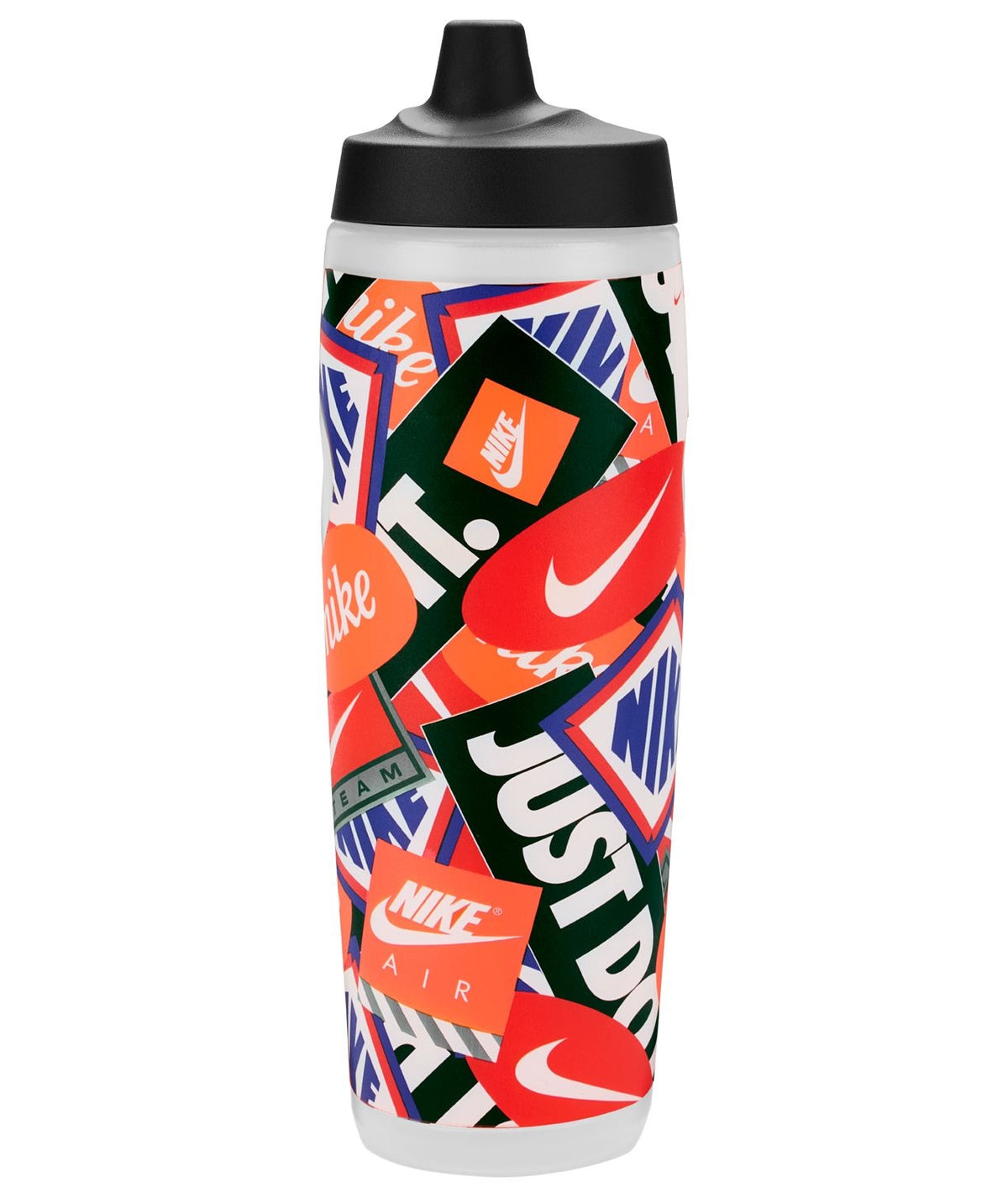 Refuel 24-oz Orange Graphic Squeezable Water Bottle