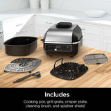 Ninja 6-in-1 indoor Grill and Cyclonic Air Fryer, 4-qt