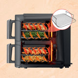 Ninja XL Multi-Rack Air Fryer with 2 Baskets & 6 Functions, 10-qt