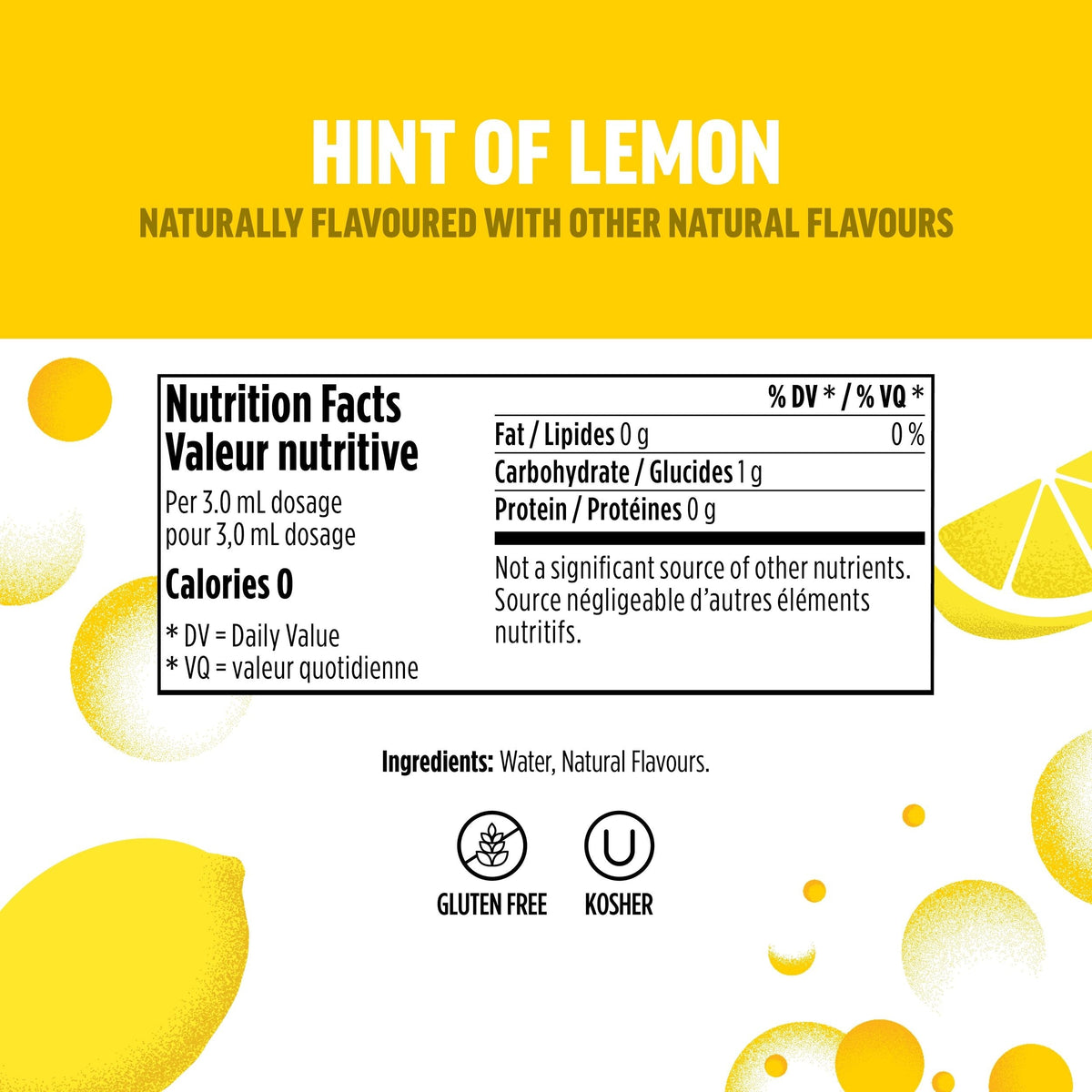Ninja Thirsti SELTZER Lemon Flavoured Water Drops