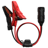 GC017 12V Socket/Plug to Battery Clamps/Eyelets Adapter