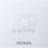 3-Setting Cabinet Heater with Child Lock, Quartz and Radiant Heating, Wood Grain Finish