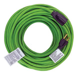 82-ft 16/3 Outdoor Extension Cord with Grounded Outlet, Lime Green