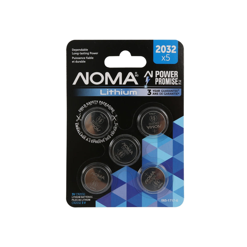 CR2032 3V / 3 Volt Lithium Coin Cell Batteries, Long Lasting, 5-pk S3972