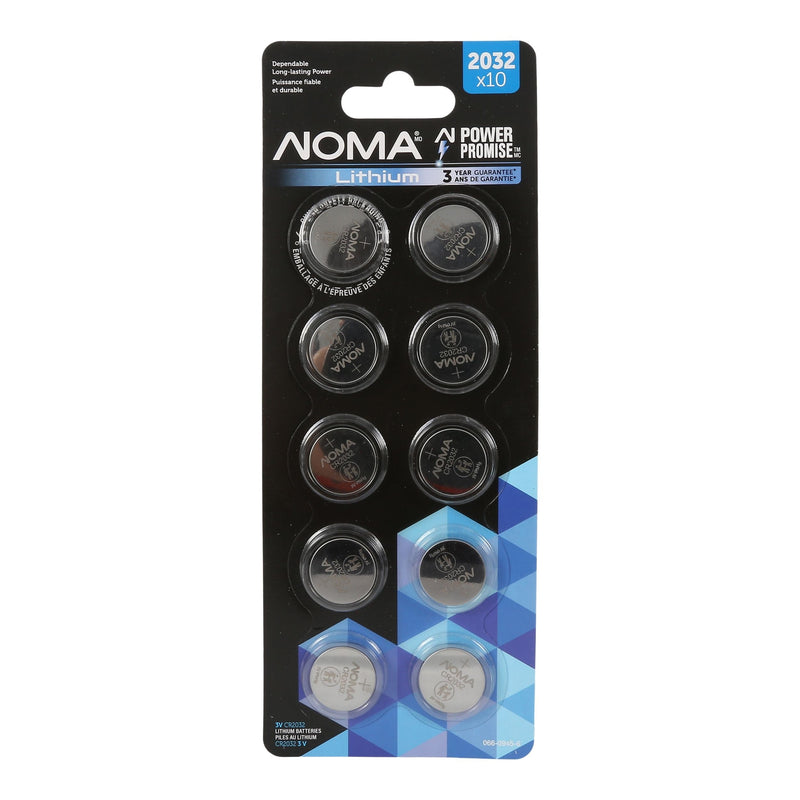 CR2032 Button Cell Batteries, 10-pk C2517