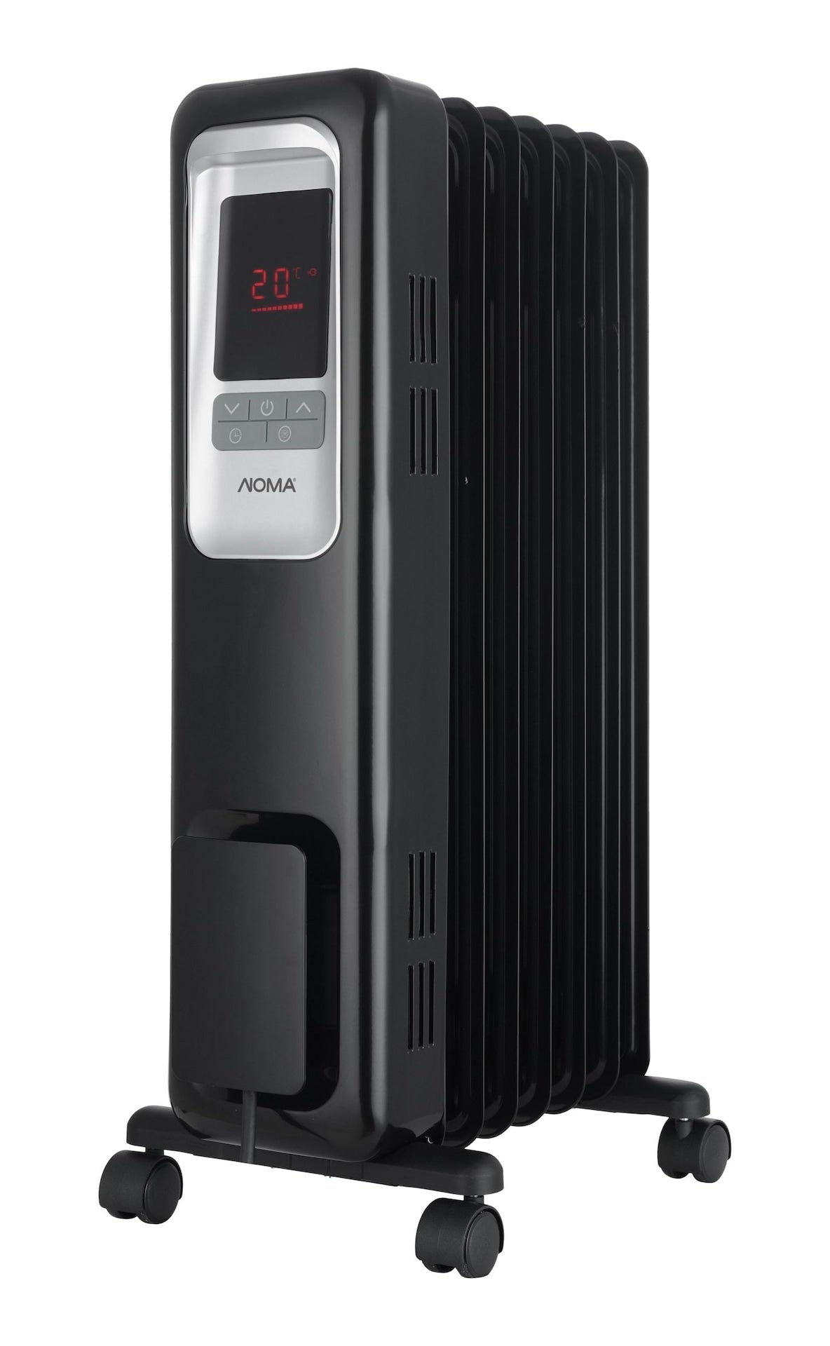 Digital LED Oil Filled Radiator with Adjustable Thermostat