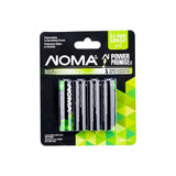 Li-ion 18650 2000mAh Rechargeable Batteries for Solar & Outdoor Lighting, 3.7V, 4-pk