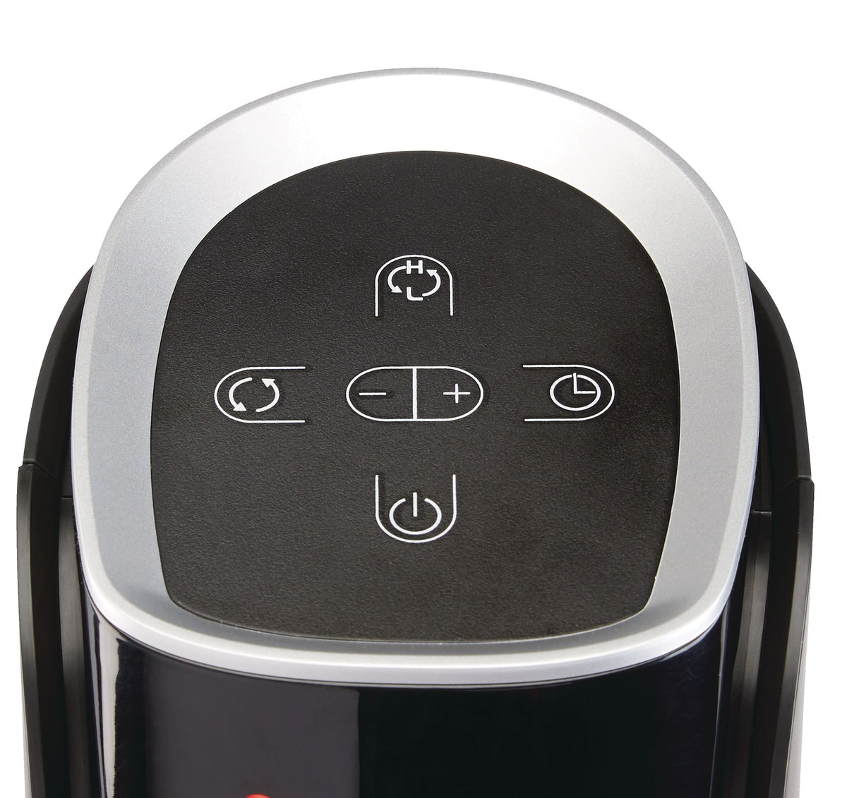 Oscillating Tower Ceramic Heater withRemote Control & Thermostat, 1500W, Black, 30-in
