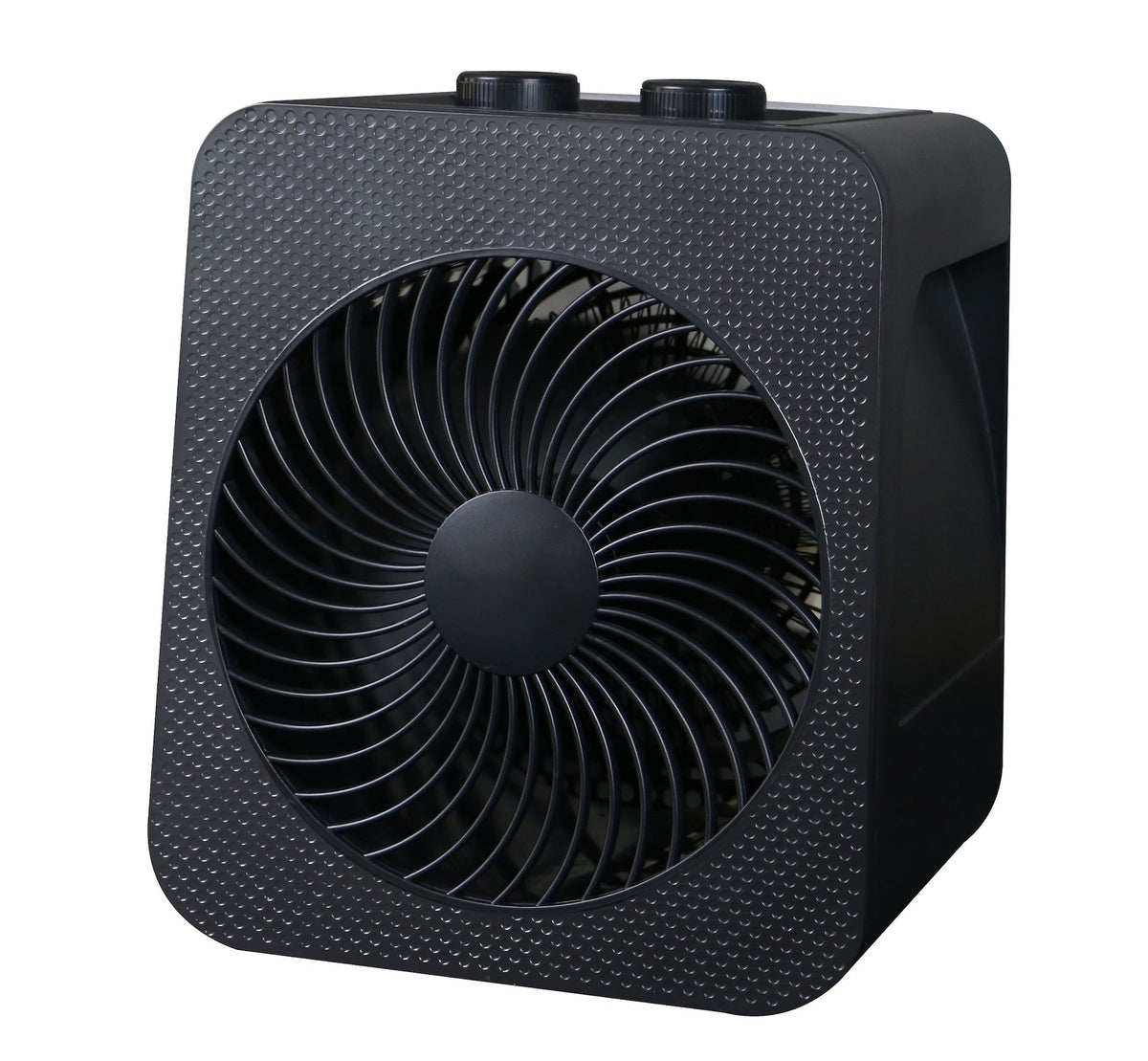 Portable 2-In-1 Personal Heater & Fan, 1500W, Black