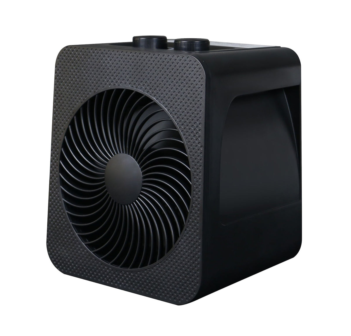 Portable 2-In-1 Personal Heater & Fan, 1500W, Black