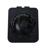 Portable 2-In-1 Personal Heater & Fan, 1500W, Black