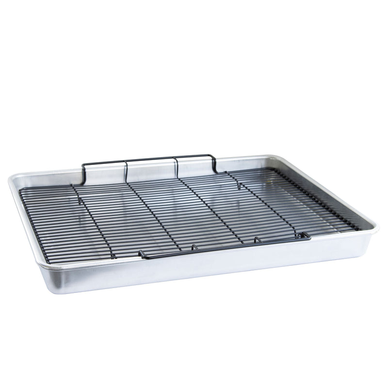 Oven Crisp Aluminum Baking Sheet with Tray, 2-pc U9291