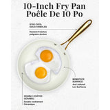 OB Steel Natural Collection Nonstick Fry Pan, Dishwasher-safe, 10-in
