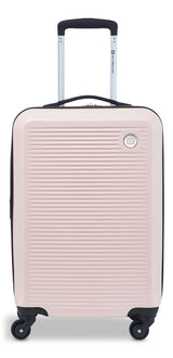 Outbound Hardside Carry-On Spinner Flex Travel Suitcase, Pink, 21-5/8-in