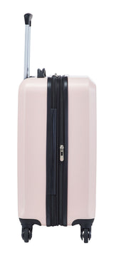 Outbound Hardside Carry-On Spinner Flex Travel Suitcase, Pink, 21-5/8-in
