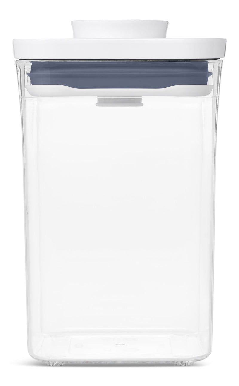 POP Square Plastic Food Storage Container, 1-L, Small, with Airtight Seal Y9486